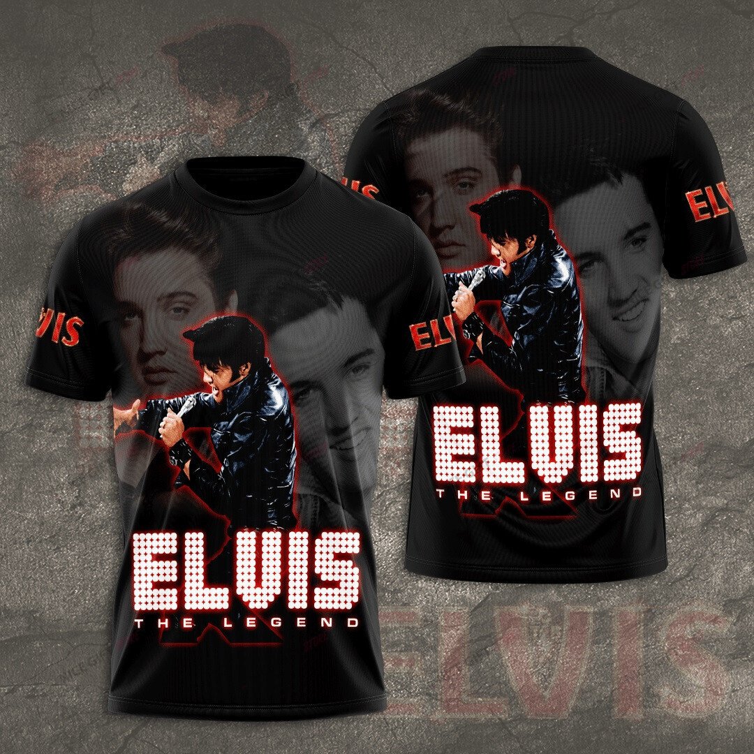 Elvis Presley 3D T-Shirt 3Ts-A1Z6
