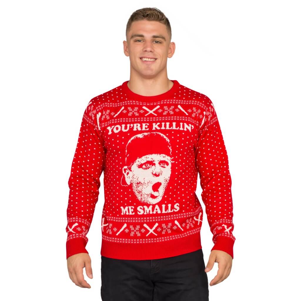 The Sandlot You’Re Killing Me Smalls Red Ugly Christmas Sweater