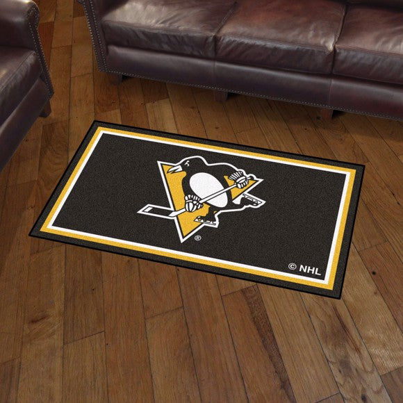 Pittsburgh Penguins Ultra Plush Area Rug