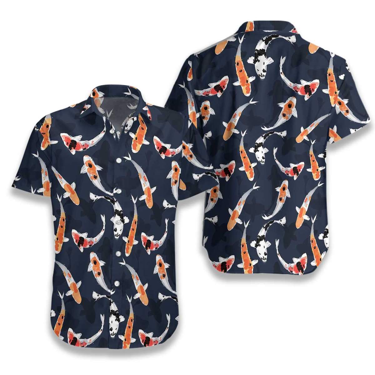 Koi Fish Hawaiian Shirt For Men Women Adult Ha48199