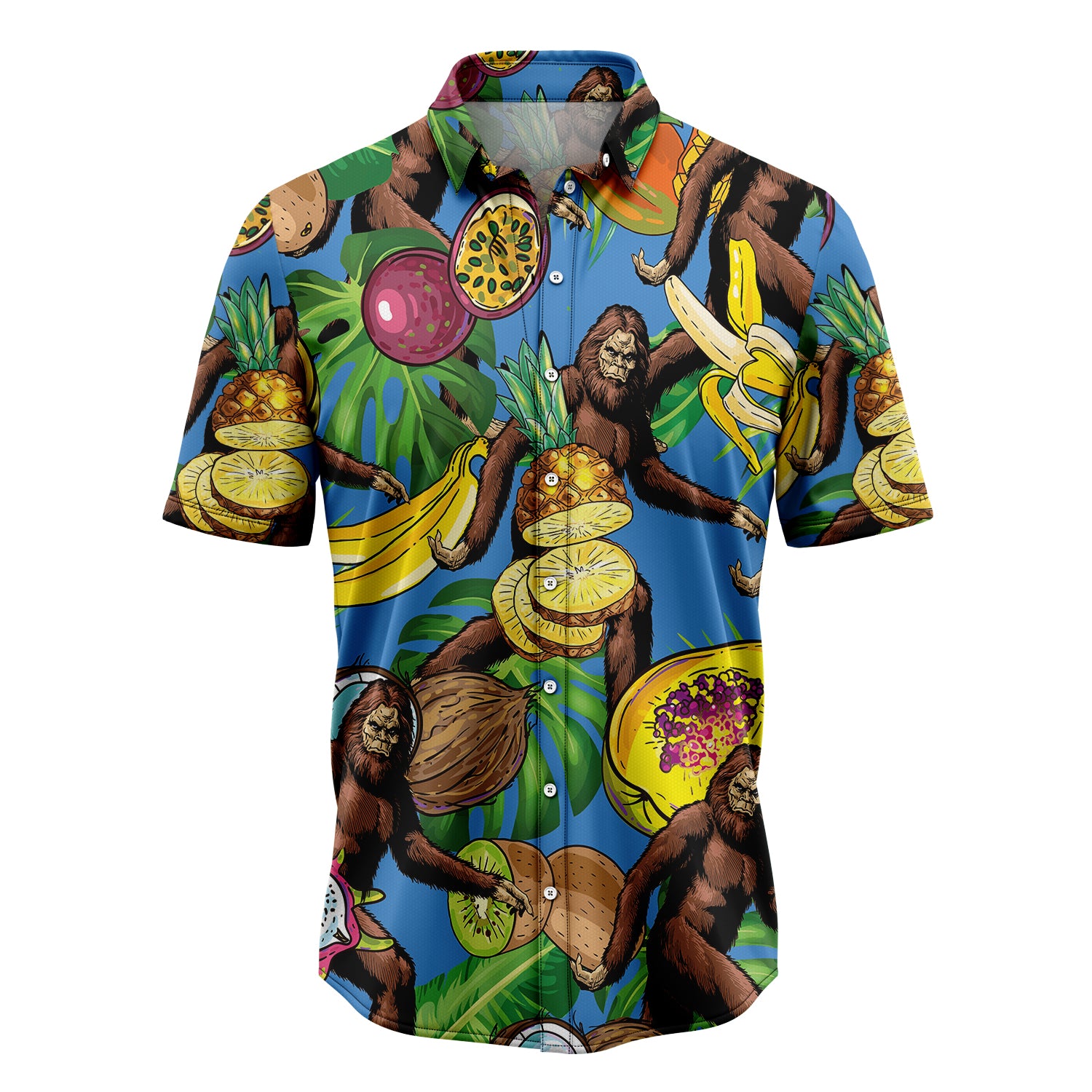 Bigfoot Love Fruit Hawaii Shirt Ha65386