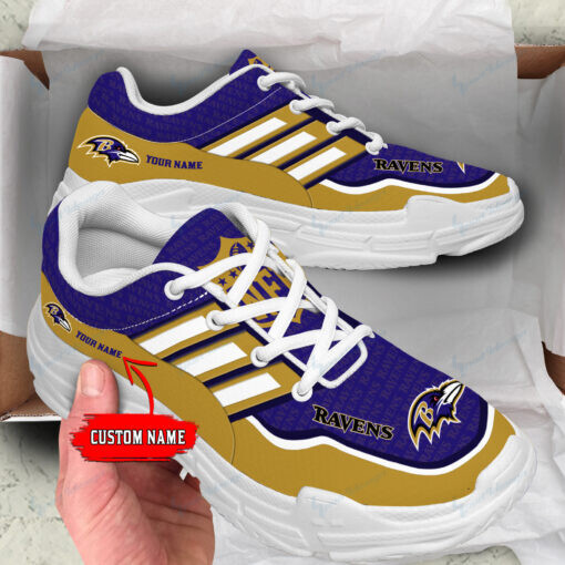 Baltimore Raven Personalized Chunky Sneakers 23