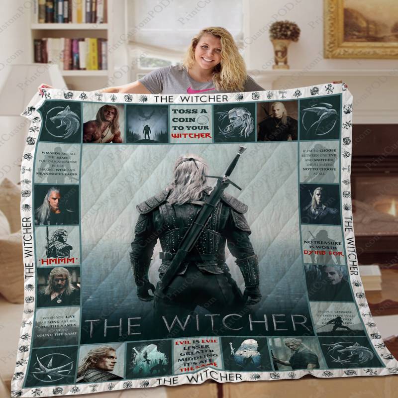 [TA] – The Witcher Quilt Blanket ver1