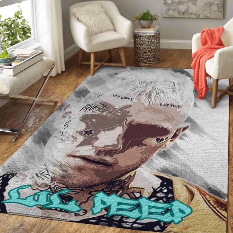 Lil Peep Music Art 1 Rapper And Hip Hop Music Art Area Rug Living Room Rug Home Decor Floor Decor N98 Hoodieshaven