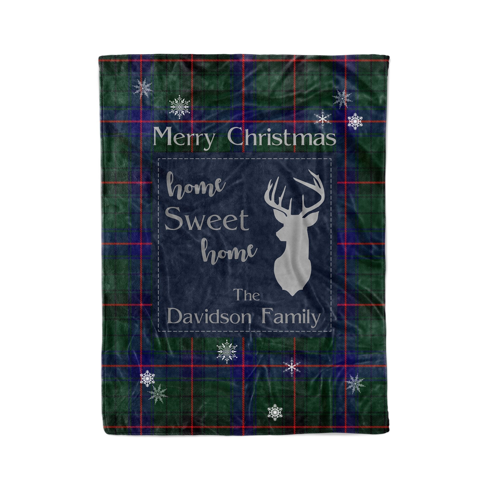 Fashion24Hs - Warm Blanket - Scotstee Shop Tartan Plaid Christmas Fleece Blankets Clan Davidson Buffalo Plaid Blanket