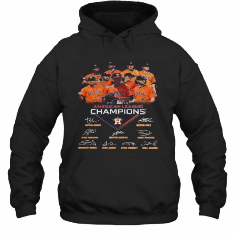 Houston Astros 2019 American League Champions Signature Hoodie