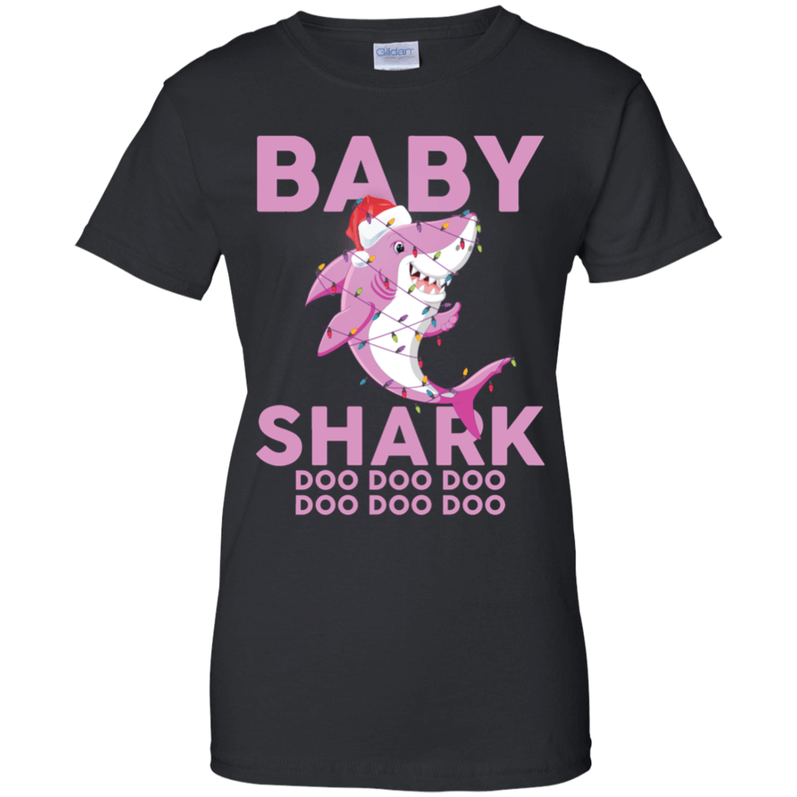 Baby Shark Doo Doo Doo Funny Christmas Daughter T-Shirt Ladies’ T-Shirt