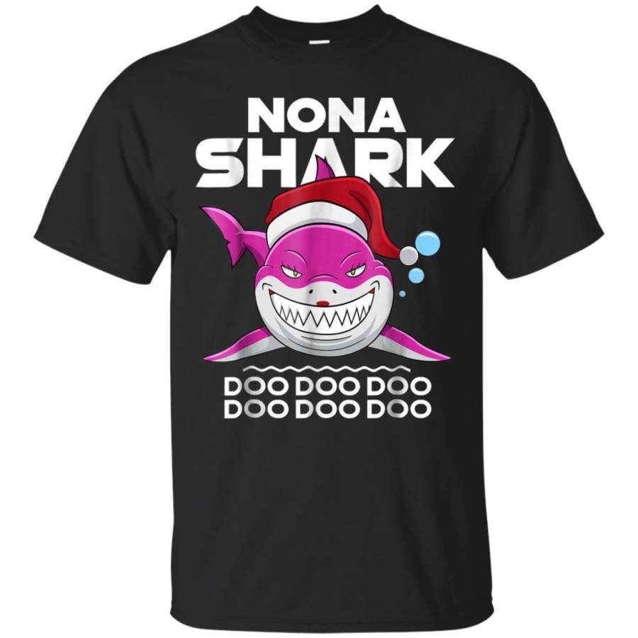 AGR Nona Shark Doo Doo Doo Christmas Shirt Jaq T-shirt