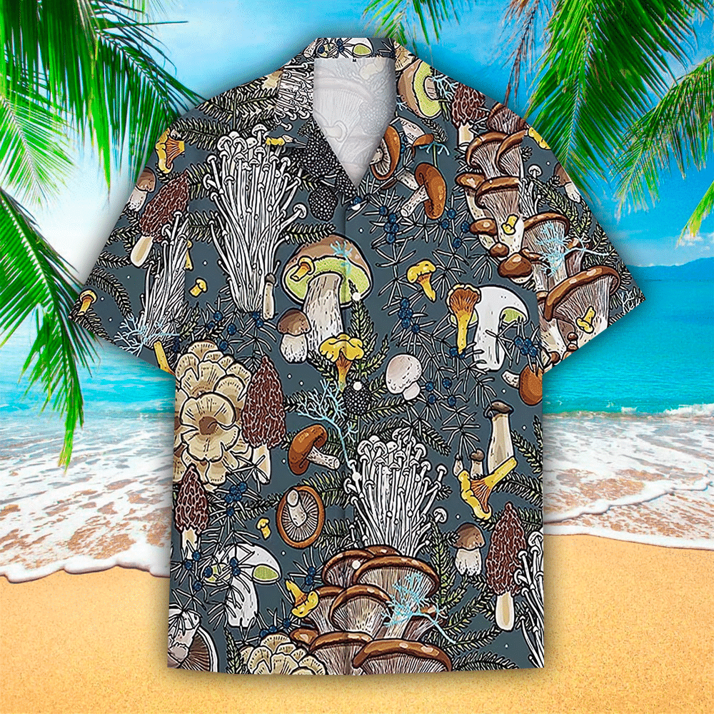 Mushroom Hawaii Shirt For Lover Aloha Ha7326