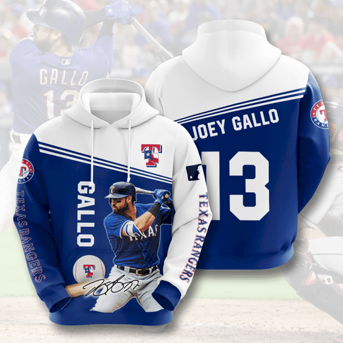 TEXAS RANGERS Joey Gallo 3D Hoodie For Men For Women,  Personalized Trending Gift