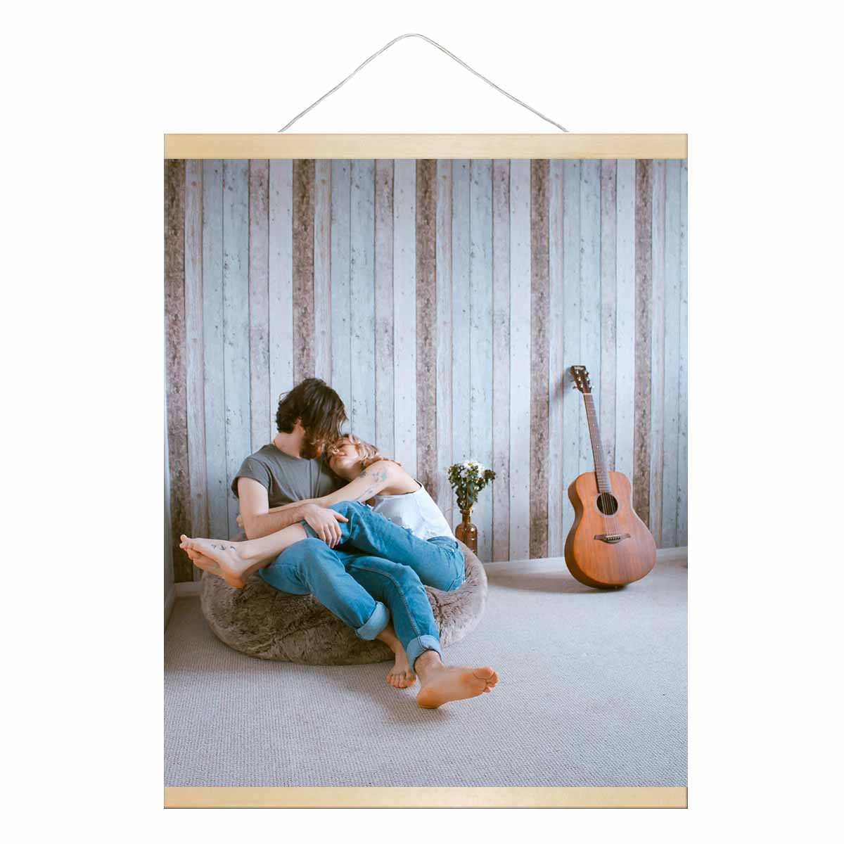 Custom Photo Couple Personalized Hanging Poster