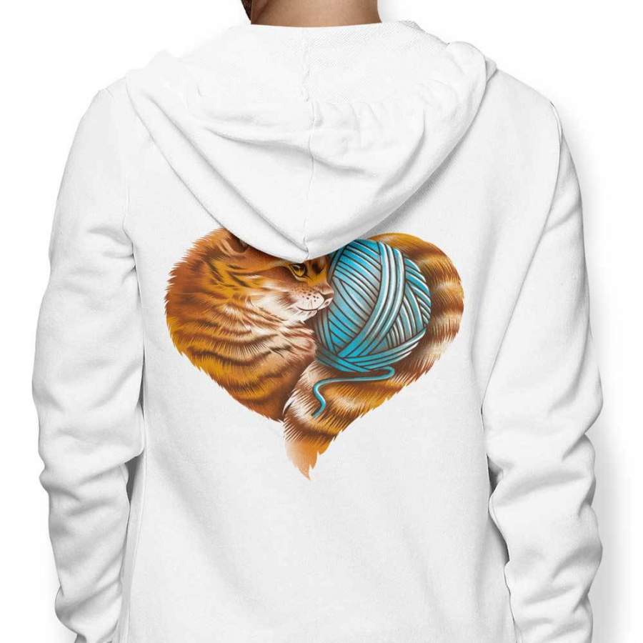 Knitting Kitten Love – Hoodie