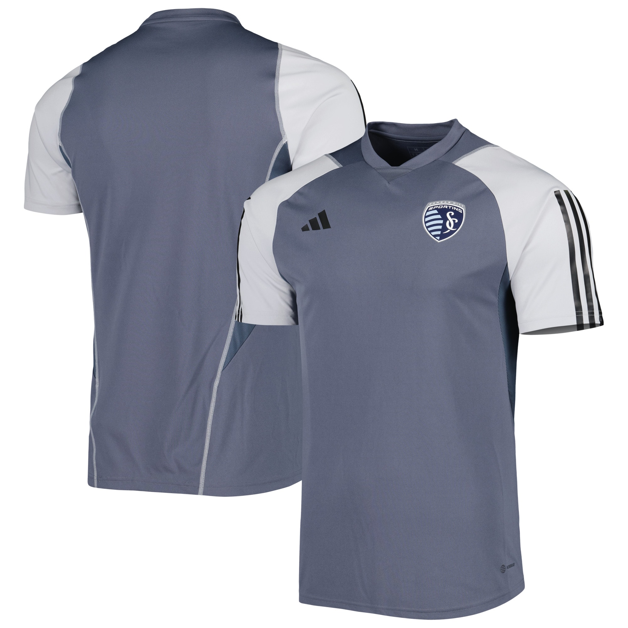 Sporting Kansas City 2023 On-Field Training Jersey – Gray