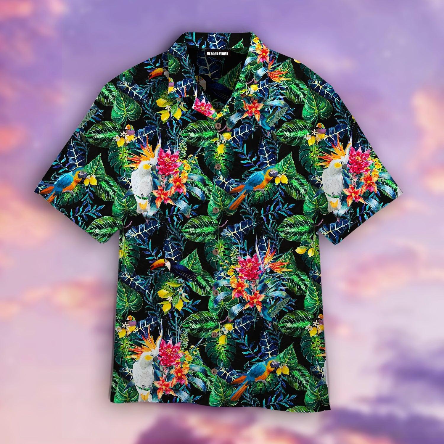 Parrot Tropical Aloha Hawaii Shirt For Men Women Ha59886