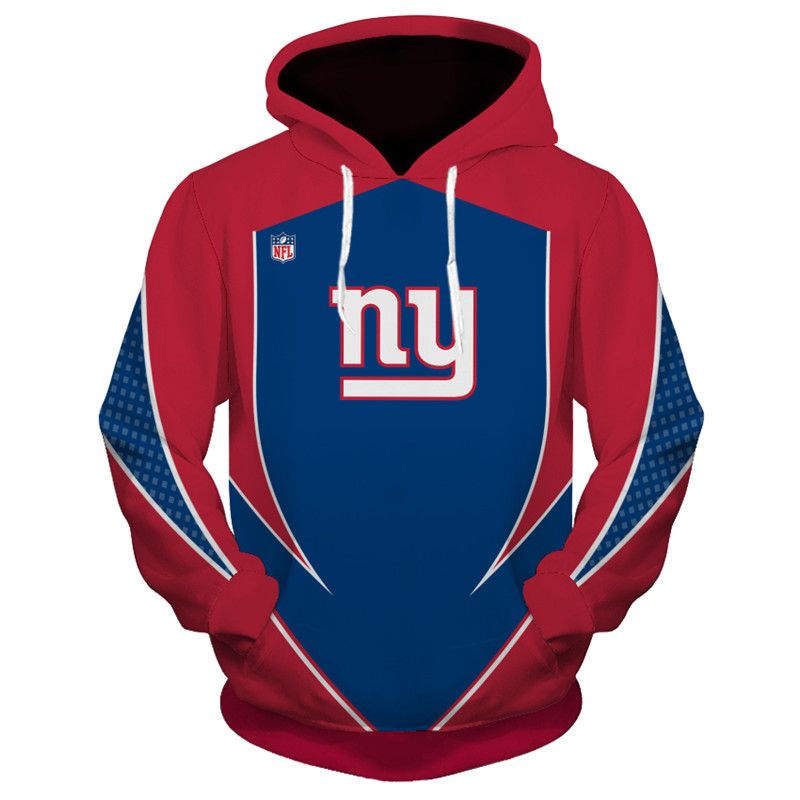 New York Giants Sweatshirt Men’s 3D Digital Printing Hoodie