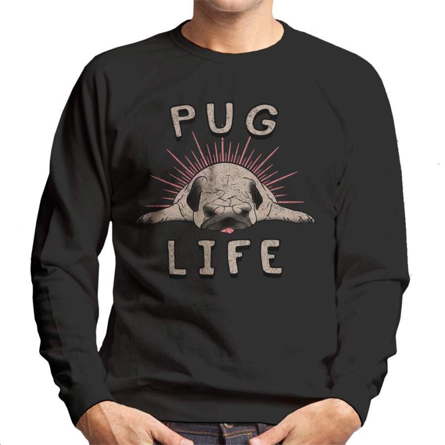 Pugs Life Men’s Sweatshirt