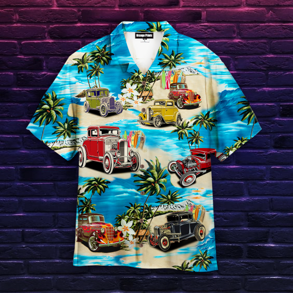 Hot Rod Hawaii Shirt For Men Women Ha95067