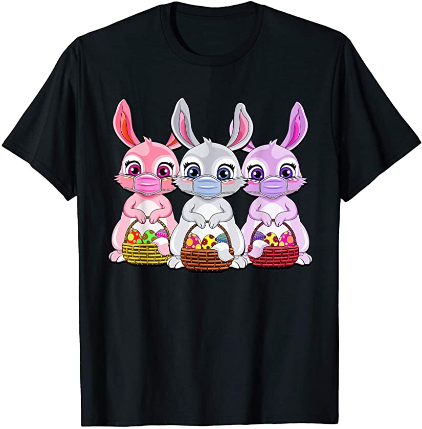 Bunny Wearing Mask – Easter Bunny T-Shirt