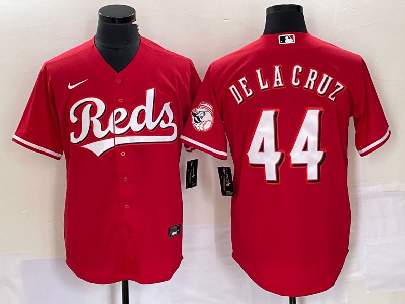 Cincinnati Reds #44 Elly De La Cruz Jersey – Red