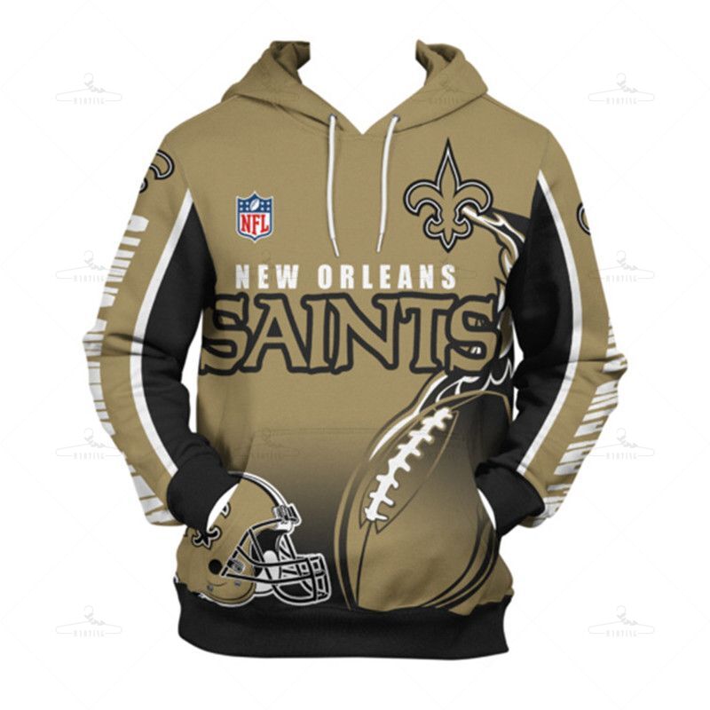 New Orleans Saints Hoodies Cute Flame Balls Graphic Gift For Men