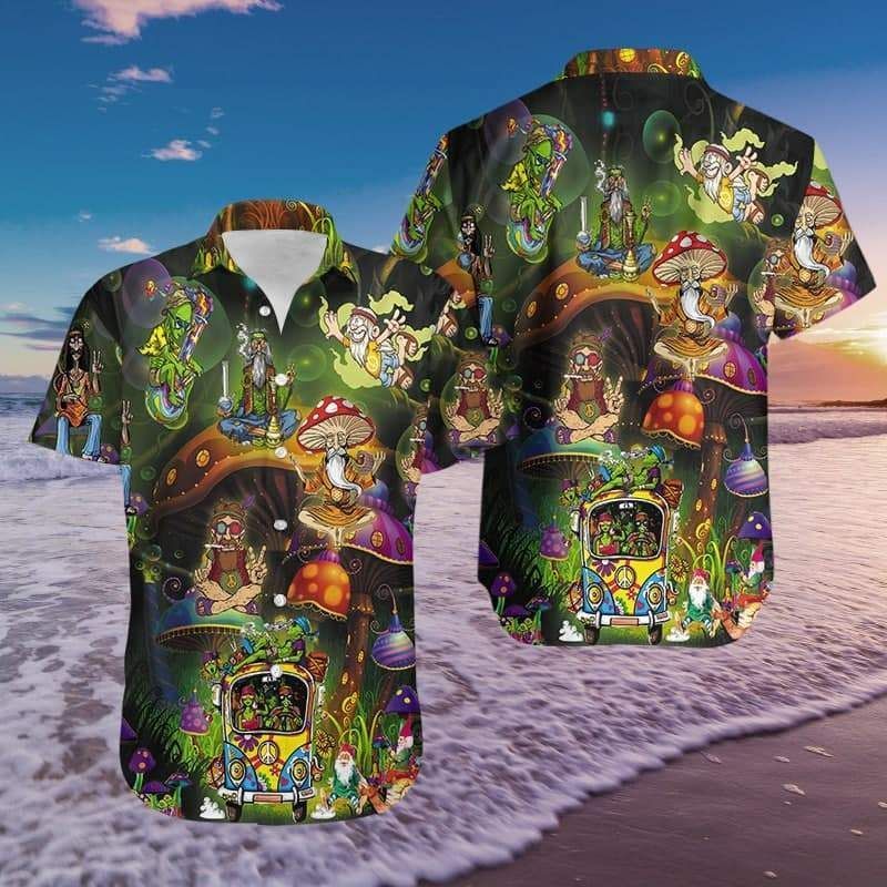 Buy Amazing Colorful Hippie Hawaii Aloha Shirts Dh Ha18132