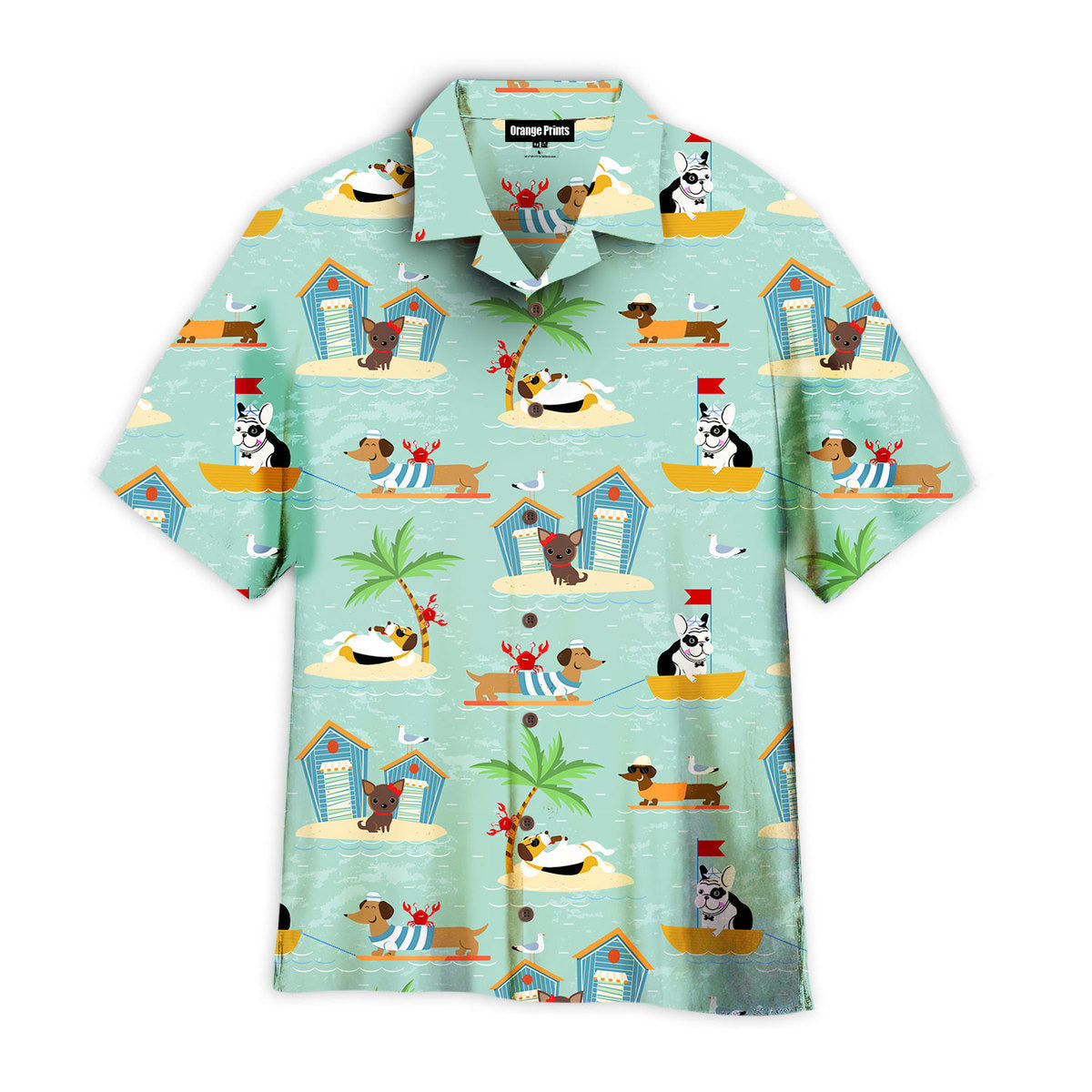 Dogs On Vacations Hawaii Shirt For Men And Women Ha71060