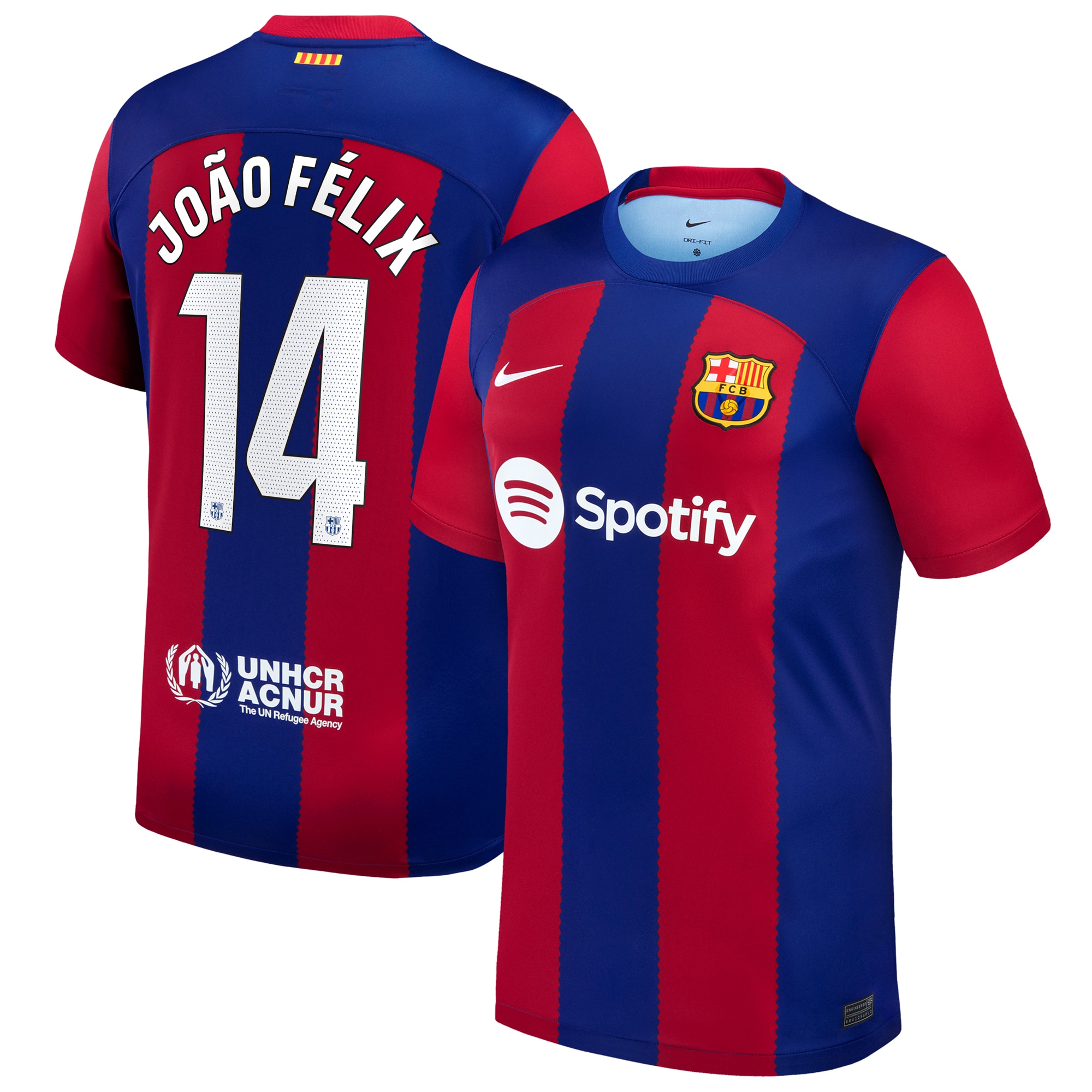 João Félix Barcelona 2023/24 Home Stadium Replica Player Jersey – Royal