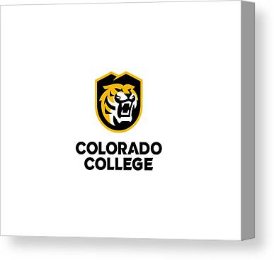 Colorado College Tigers Logo Corwin Print Canvas Print