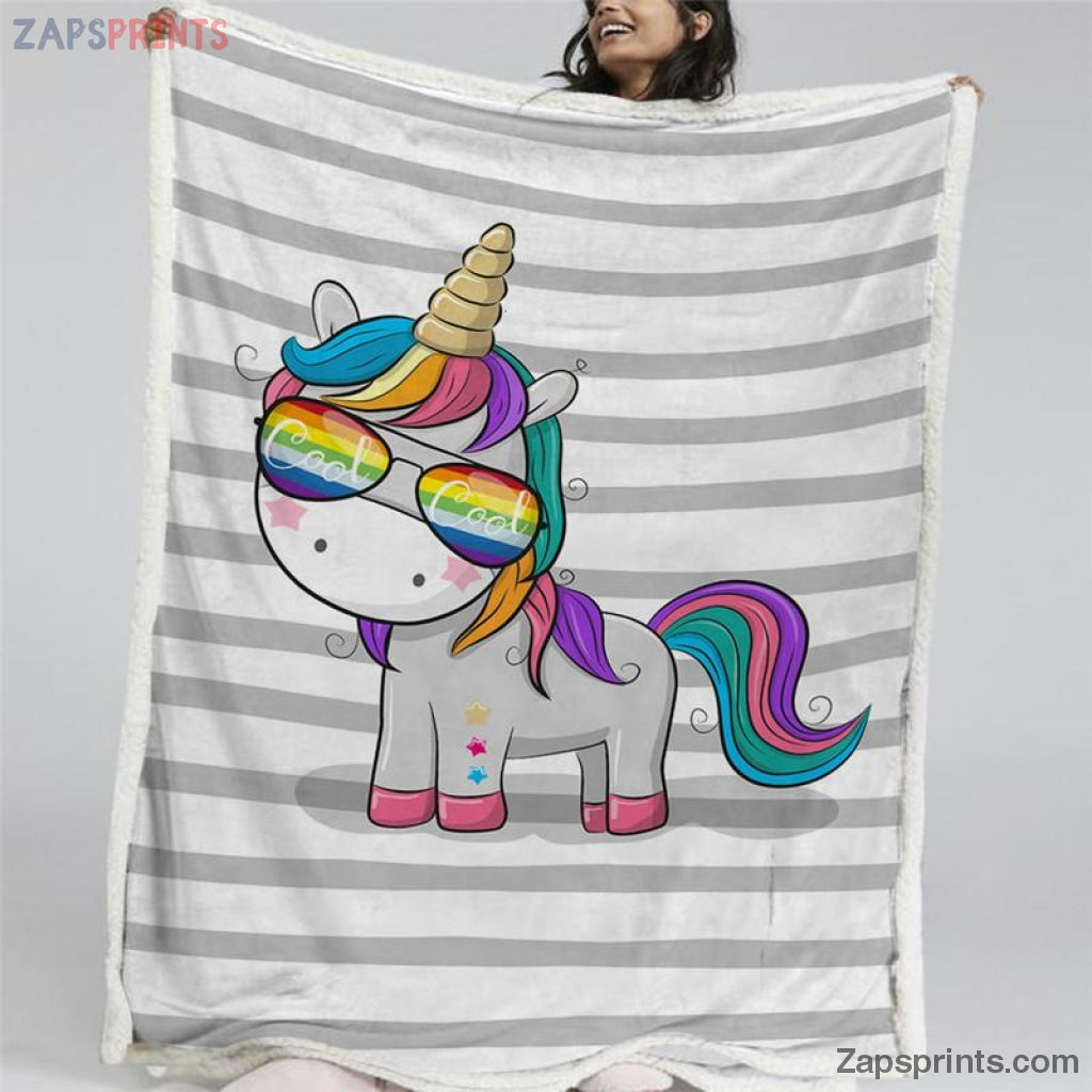 Unicorn So Cool Blanket