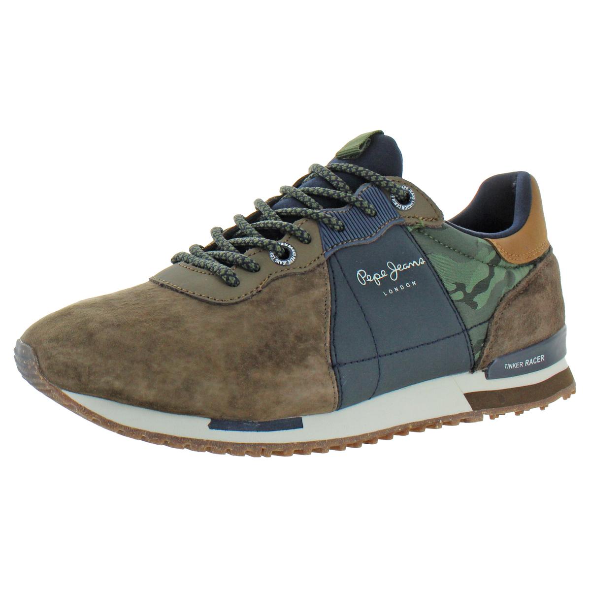 Tinker Racer Mix Mens Suede Camouflage Fashion Sneakers