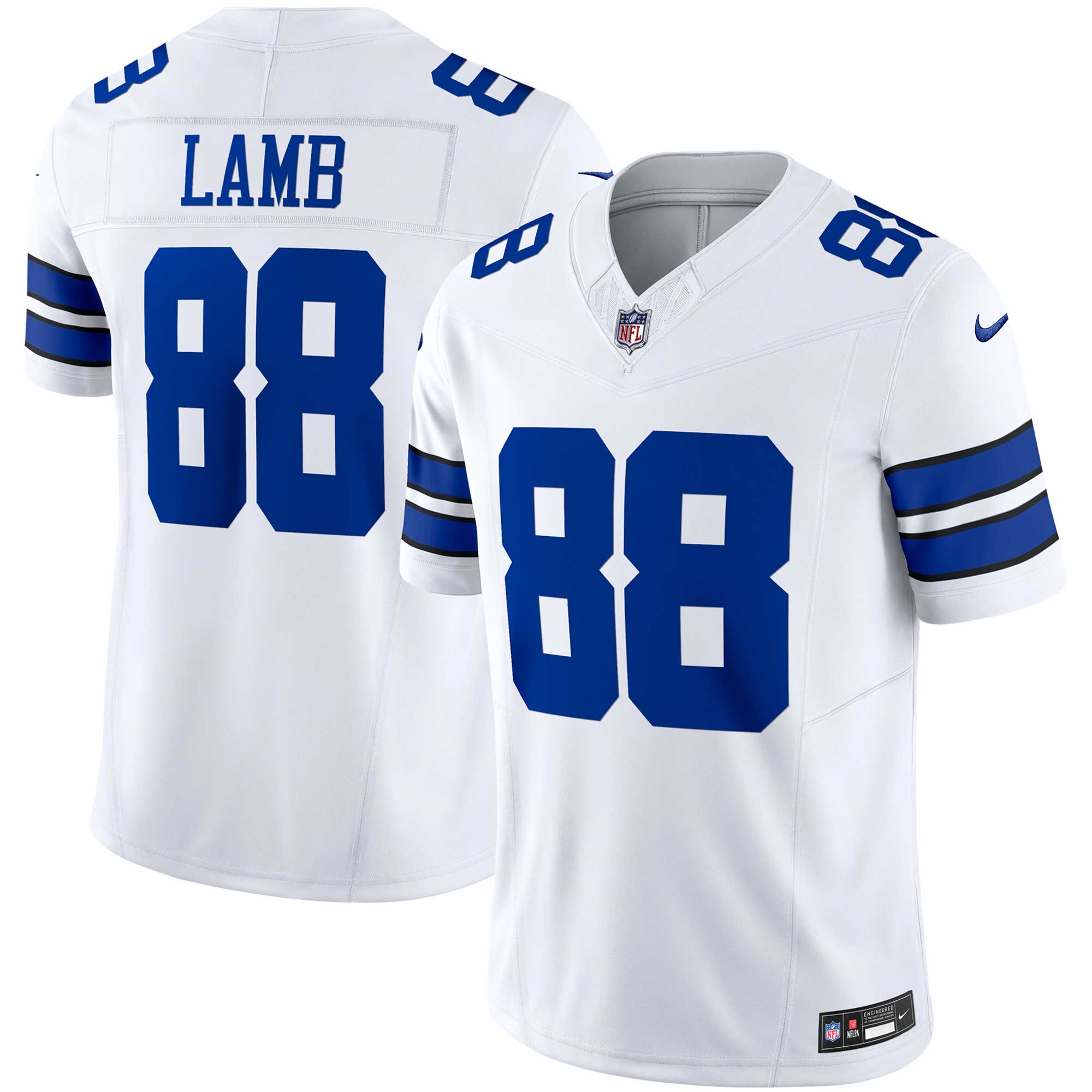 CeeDee Lamb Dallas Cowboys Vapor F.U.S.E. Limited Jersey – White