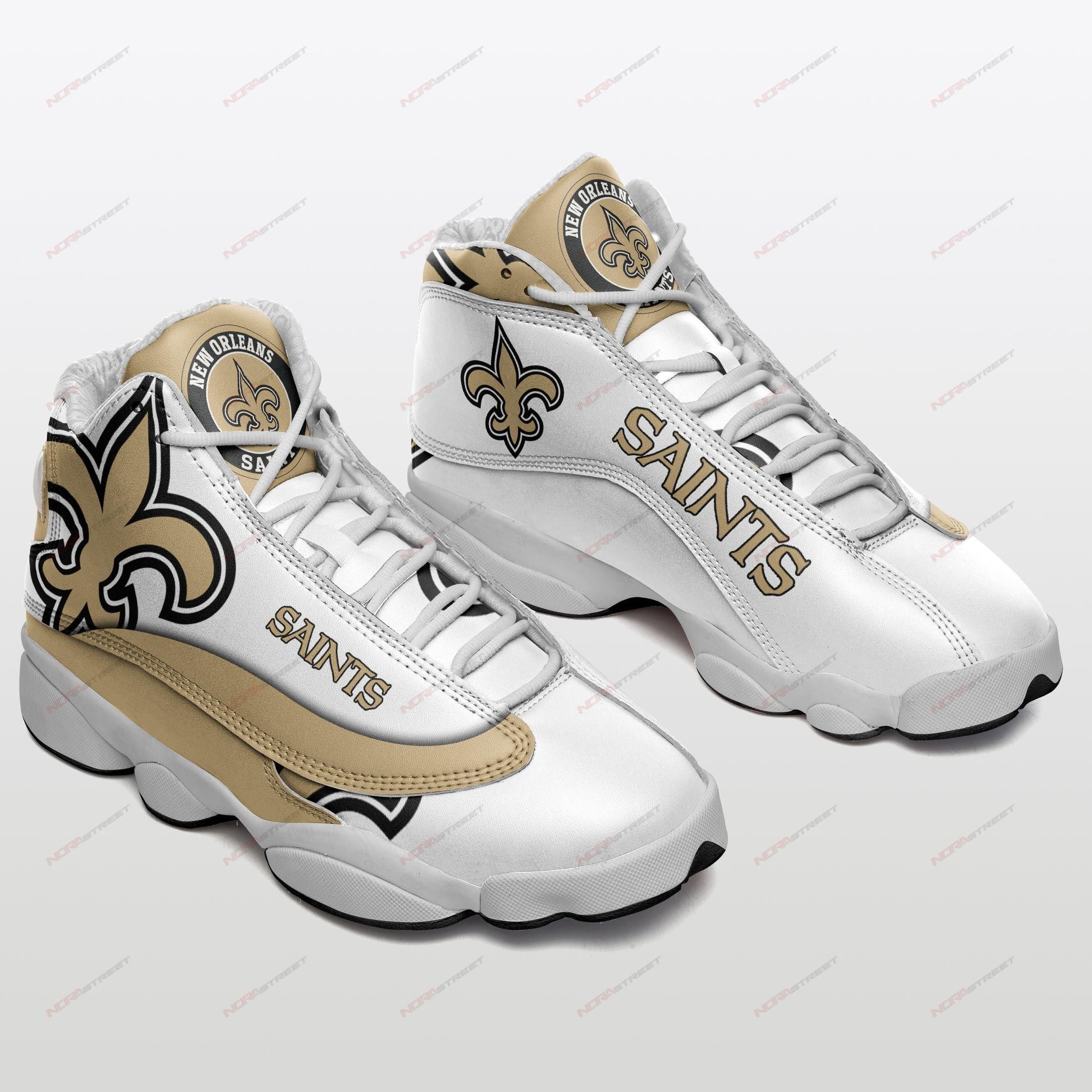 New Orleans Saints Air Jordan 13 Shoes Sport V85 Sneakers