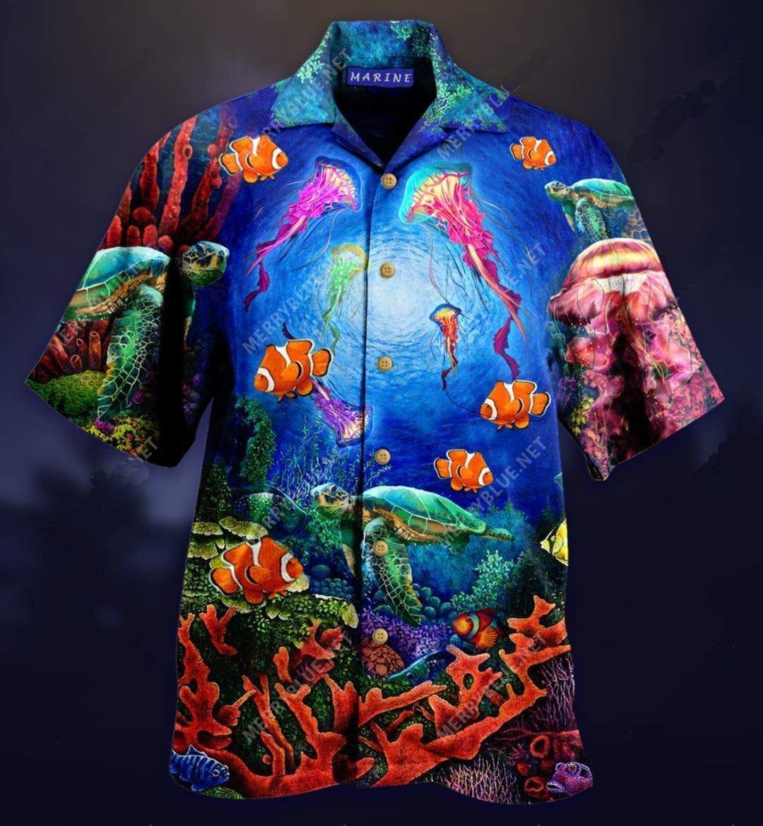 Check Out This Awesome Life Is Better In The Ocean Unisex Hawaii Aloha Shirts Ha27307