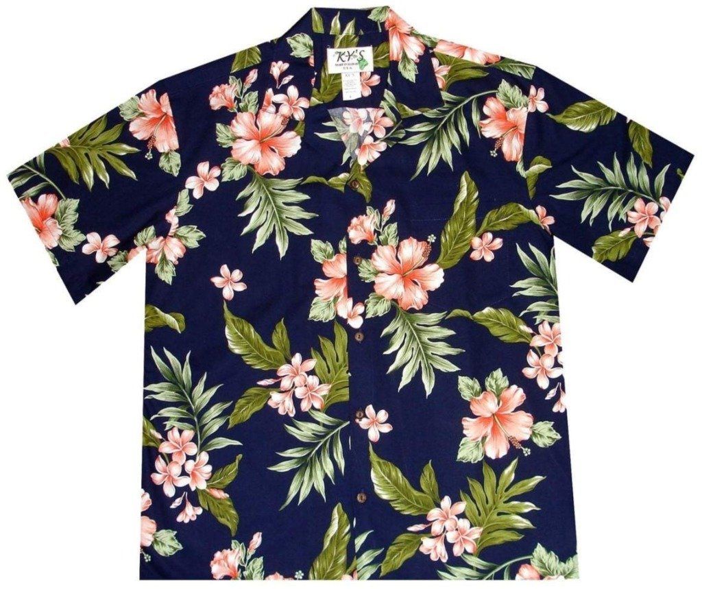 Tropical Hibiscus Hawaiian Shirt