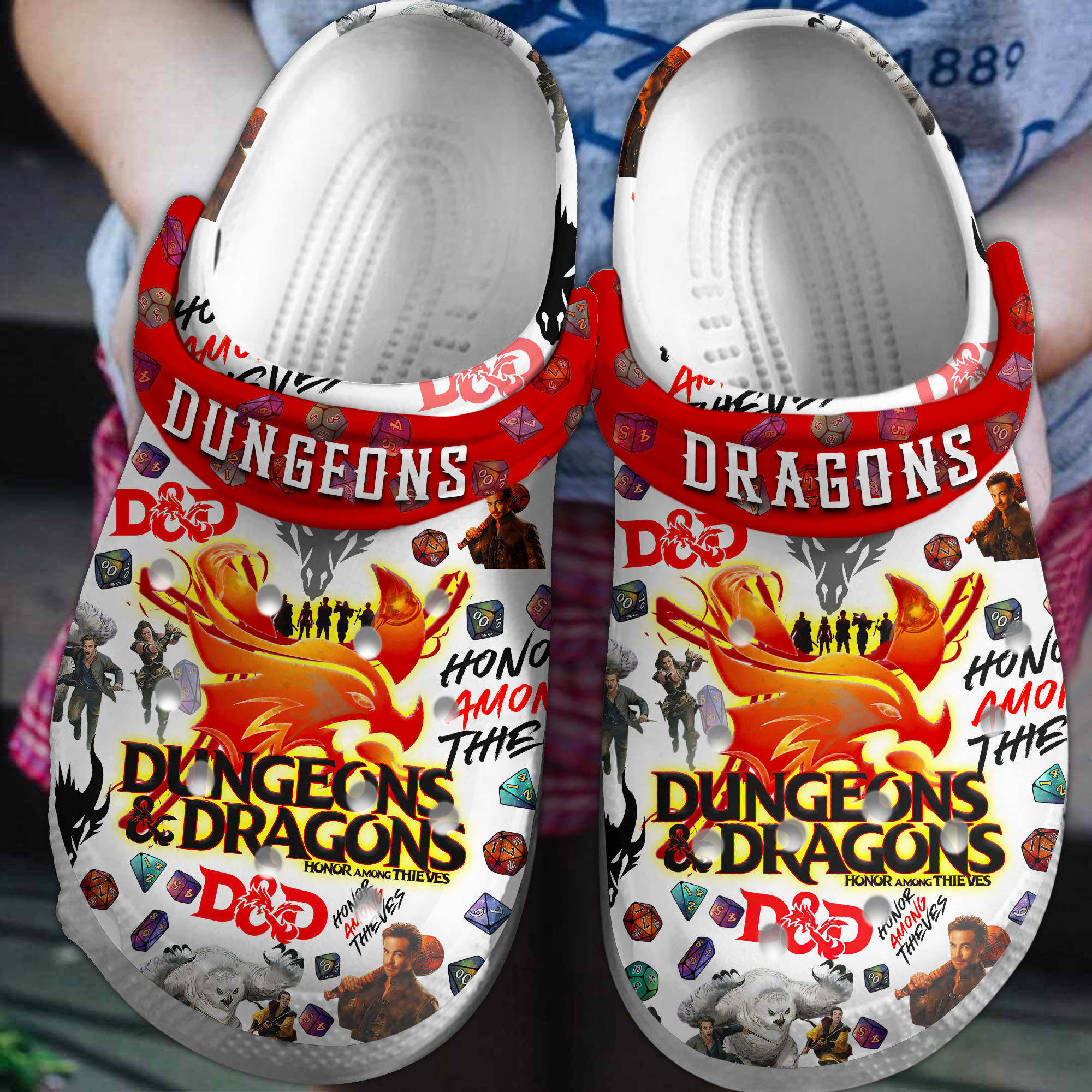 Dungeons & Dragons Crocss Clogs For Men Women And Kid 7Qzv4Rn4