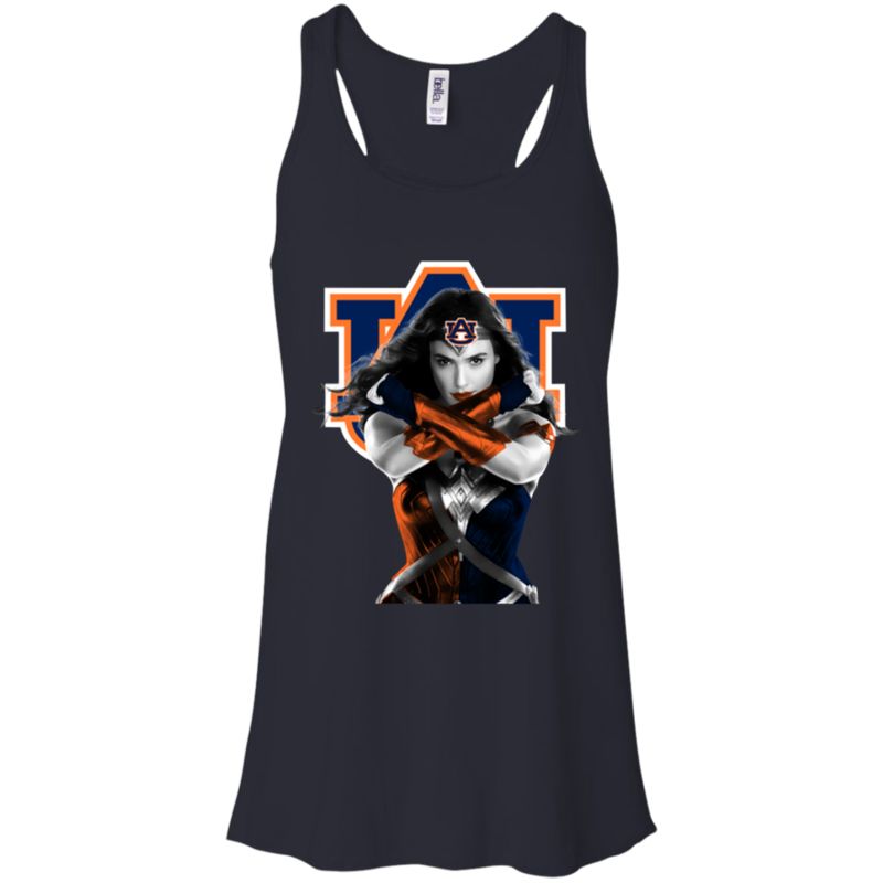 Agr Wonder Woman Auburn Tigers T Shirt Racerback Tank