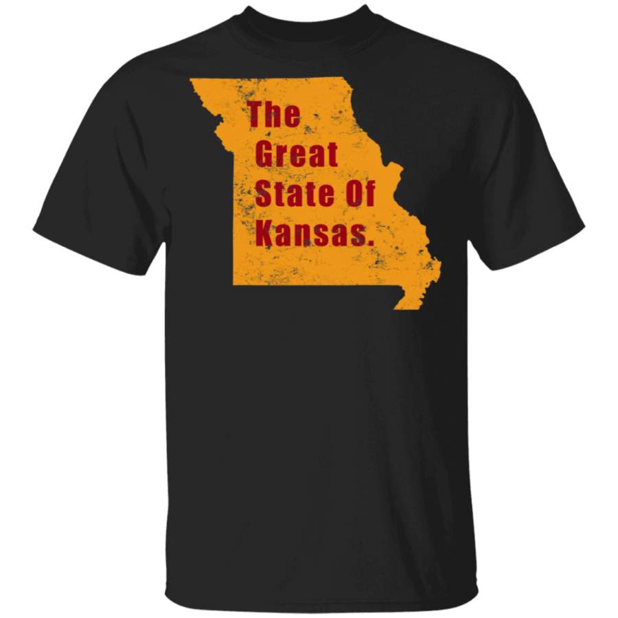 The Great State Of Kansas City Football Lover T-Shirt