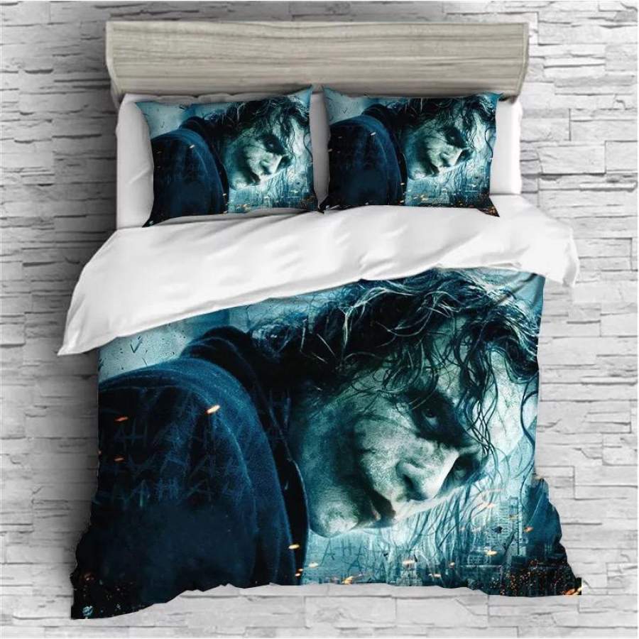 The Dark Knight Batman Joker Clown #5 Duvet Cover Quilt Cover Pillowcase Bedding Set Bed Linen Home Bedroom Decor