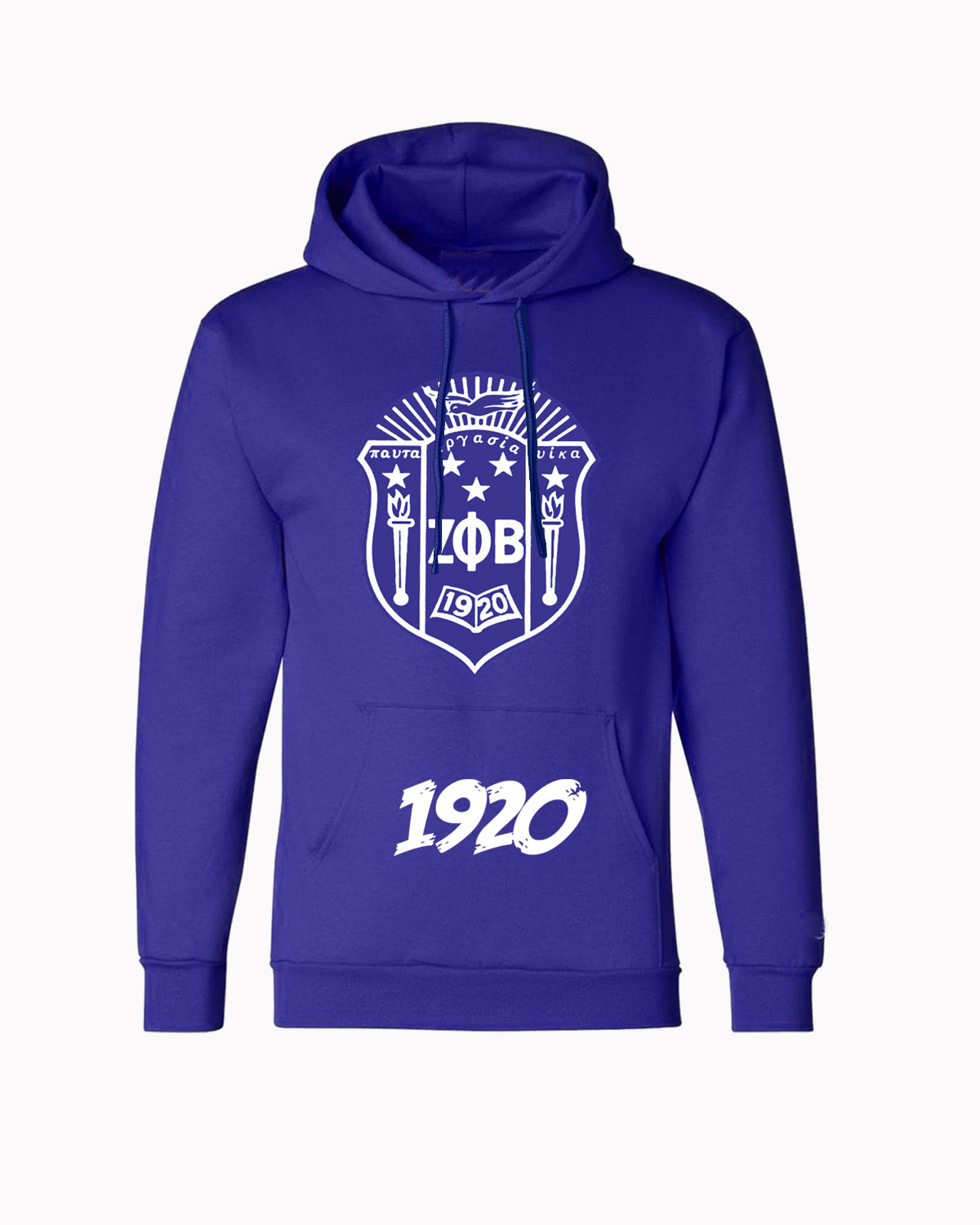 Zeta Phi Beta Shield Hoodie