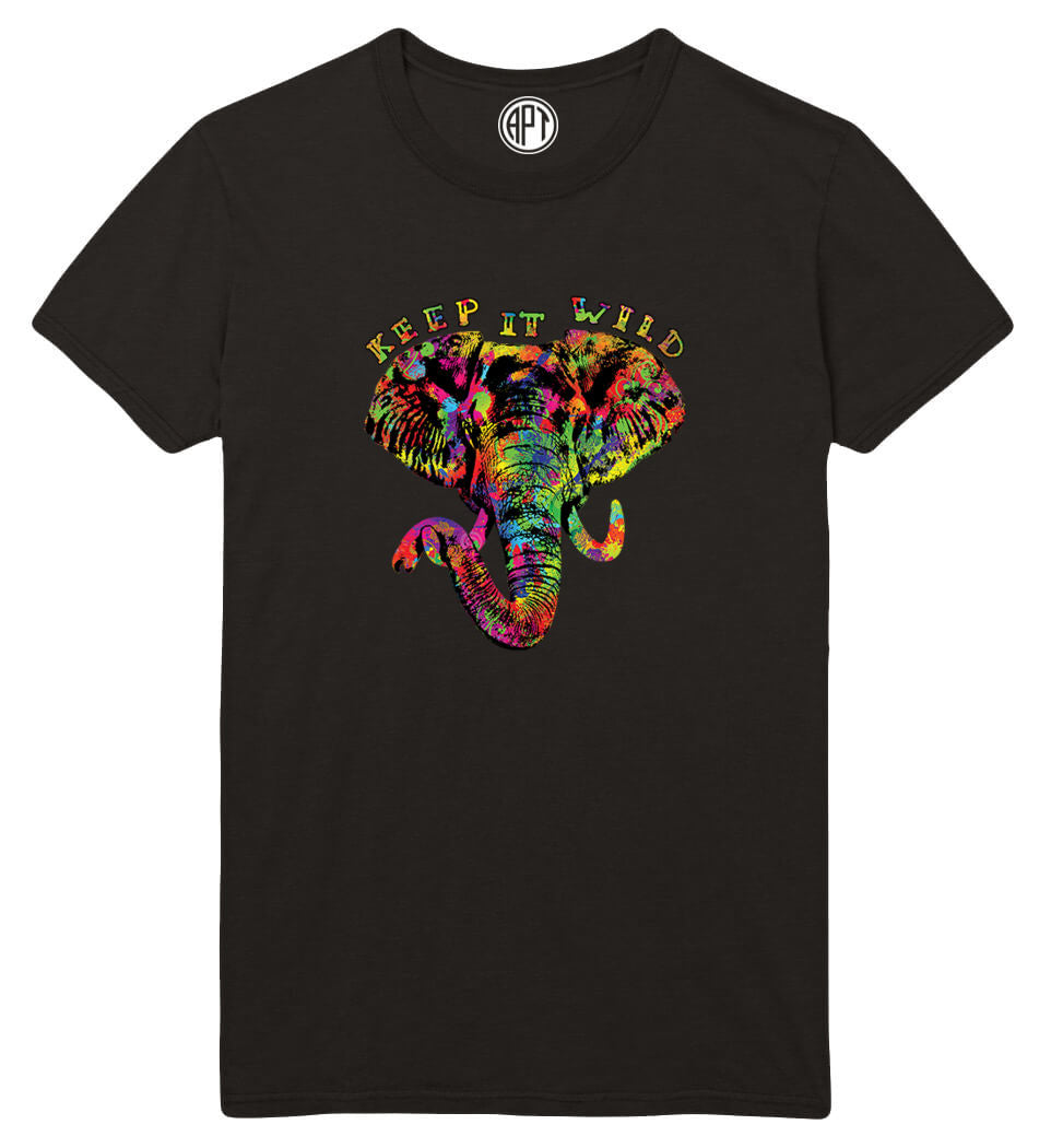 Keep It Wild Elephant Printed T-Shirt Tall