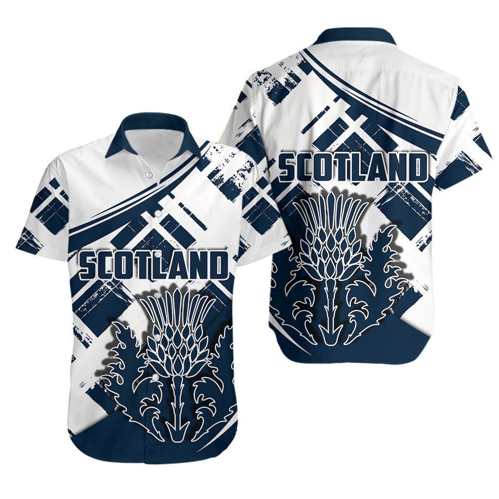 Scotland Rugby Hawaiian Shirt The Thistle Special Style Th4