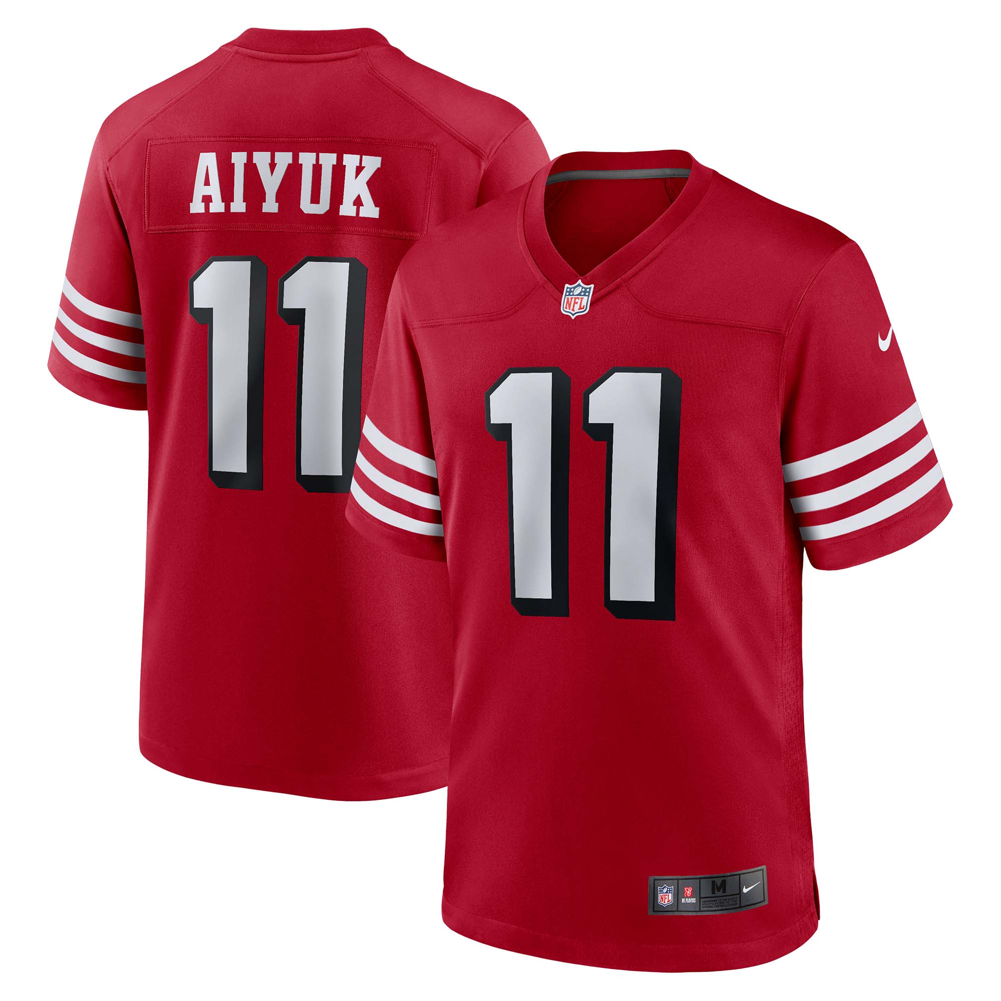 Brandon Aiyuk San Francisco 49ers Alternate Game Jersey – Scarlet