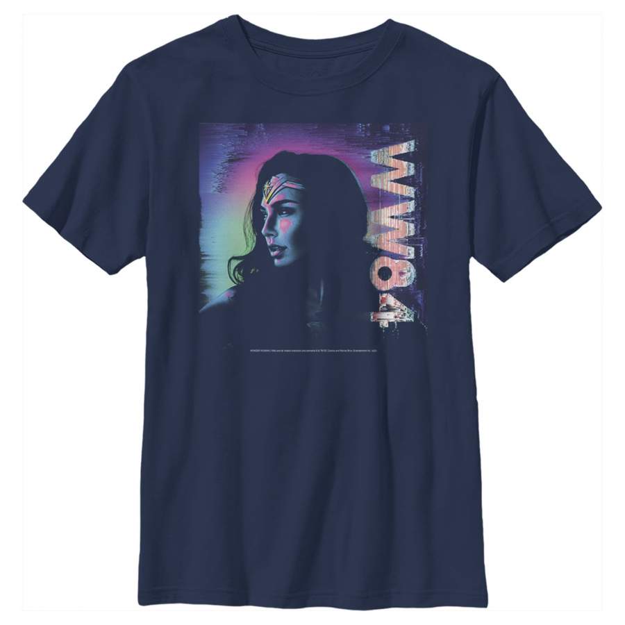 Wonder Woman 1984 Boy’s Glitch  T-Shirt