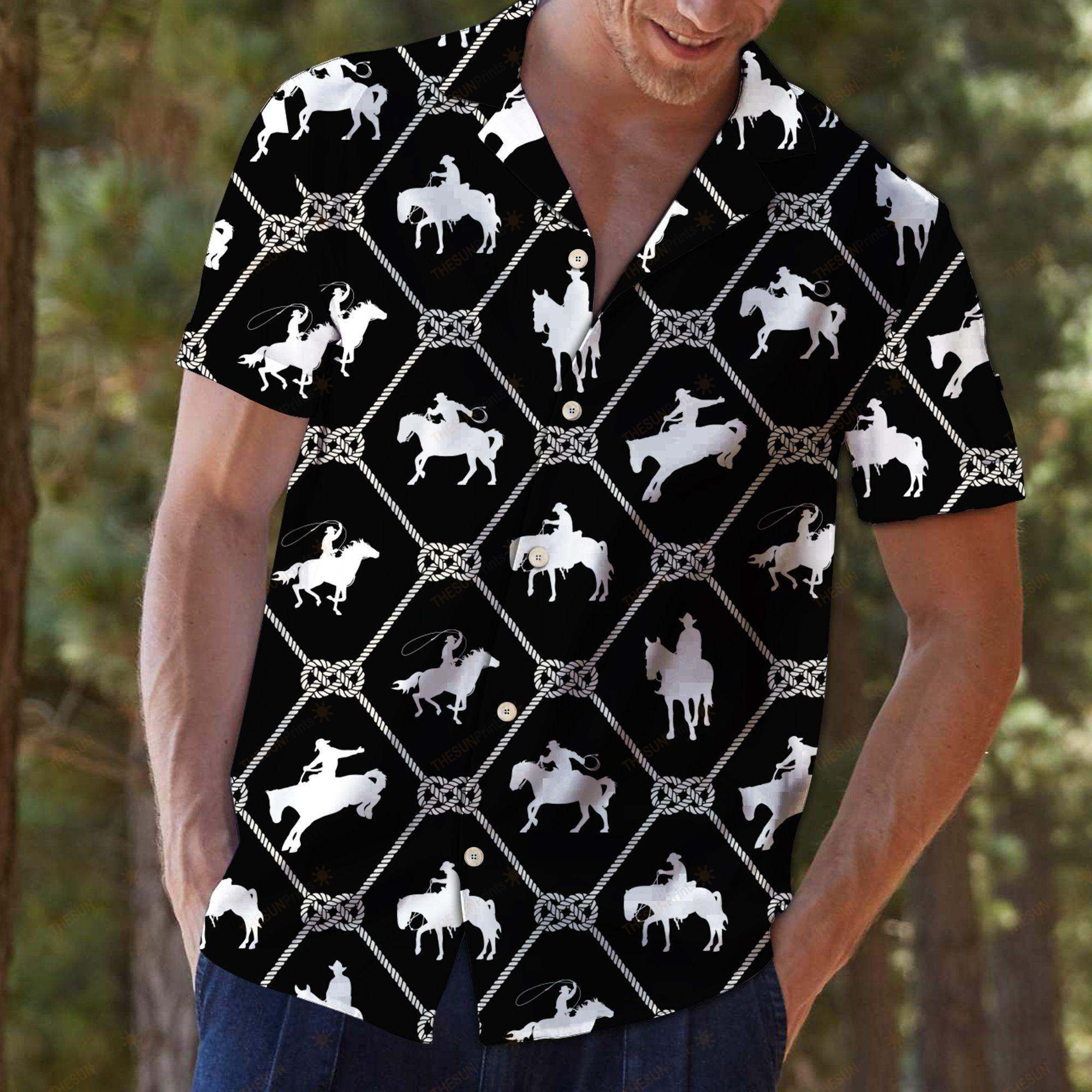 Cowboy For Vacation Hawaiian Shirt Ha53425