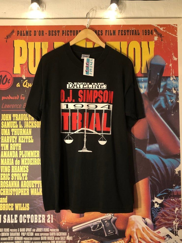 1994 Dateline Oj Simpson Murder Trial Vintage Shirt