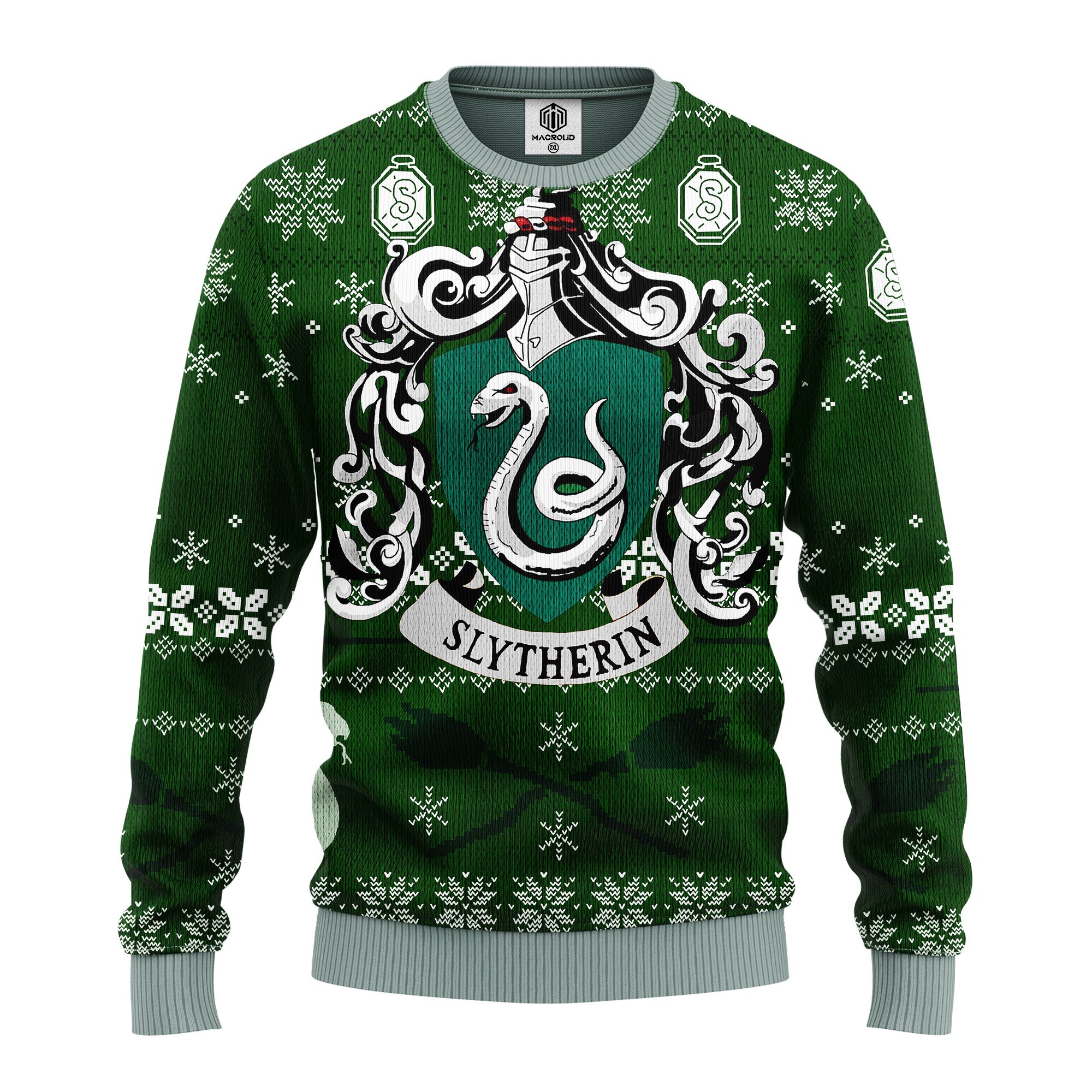 slytherin harrypotter team ugly christmas sweater – Amazing Gift idea – thanksgiving gift