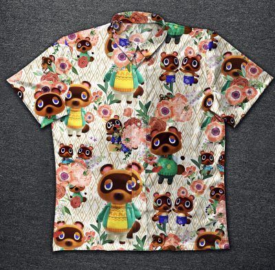 Gettyshirt Tom Nook Nv Vintage Cotton Mens Hawaii Ha84135