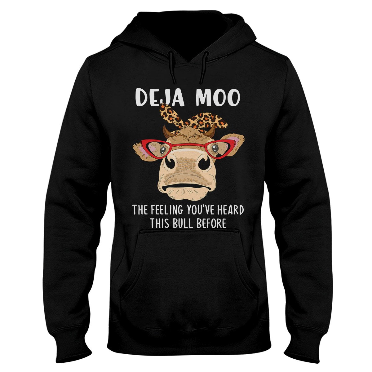 Deja Moo Funny Cow Shirt, Best Cow Gift For Cow Lovers Hoodie