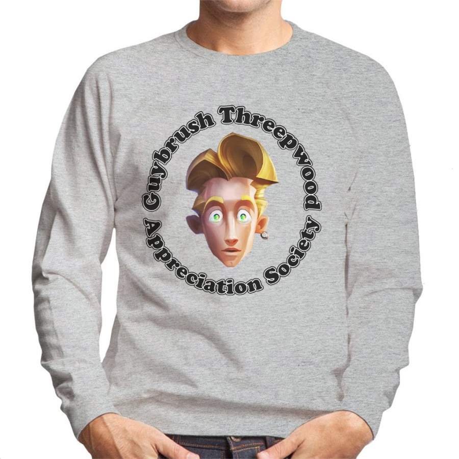 Monkey Island Guy Threepwood Appreciation Society Men’s Sweatshirt