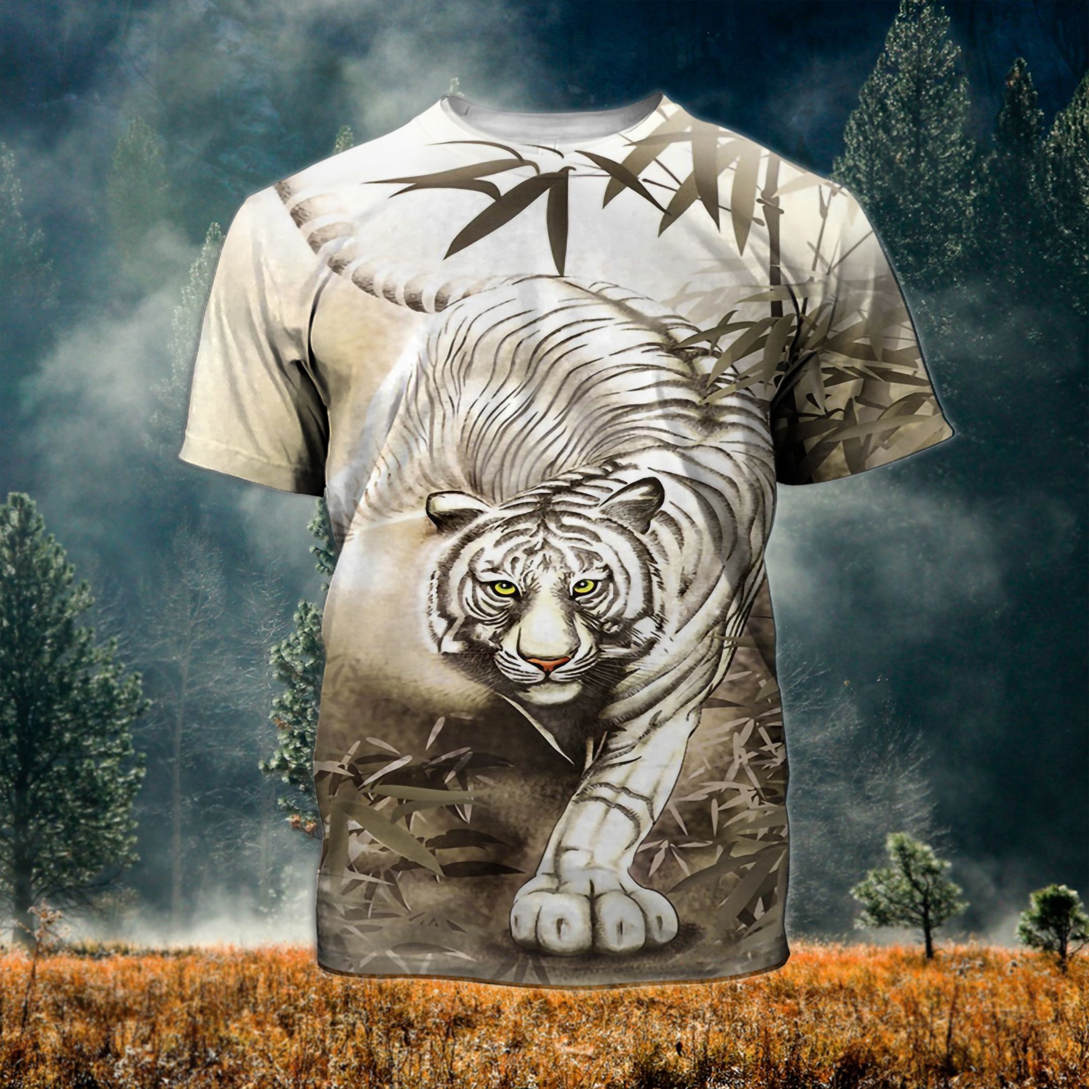 Tiger Ver01 Tthj090721Lttlj Unisex 3D T-Shirt All Over Print